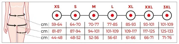 Liposuction Jinekomasti Bel Diz Altı Destekli Korse Variteks 123 - 3