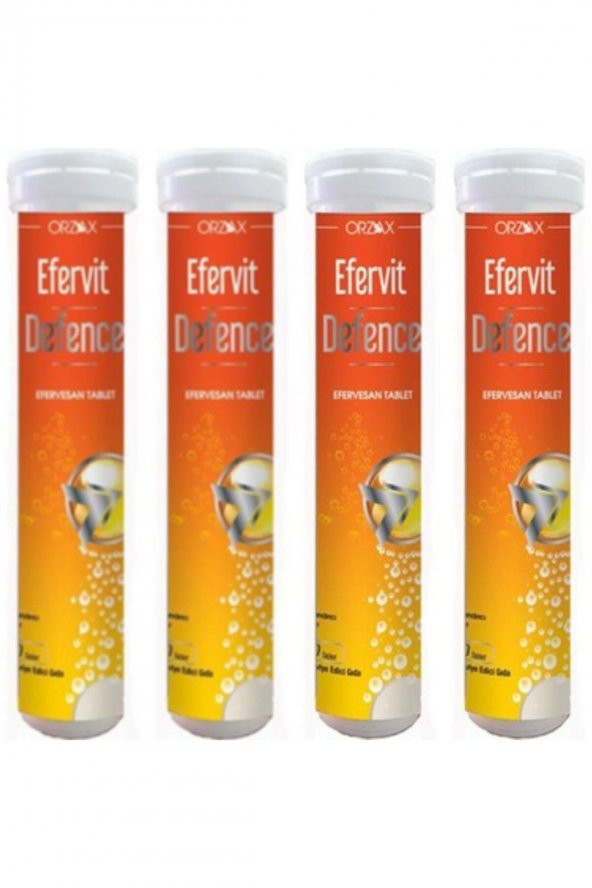 EFERVİT DEFENCE 20 EFERVESAN TABLET X 4ADET