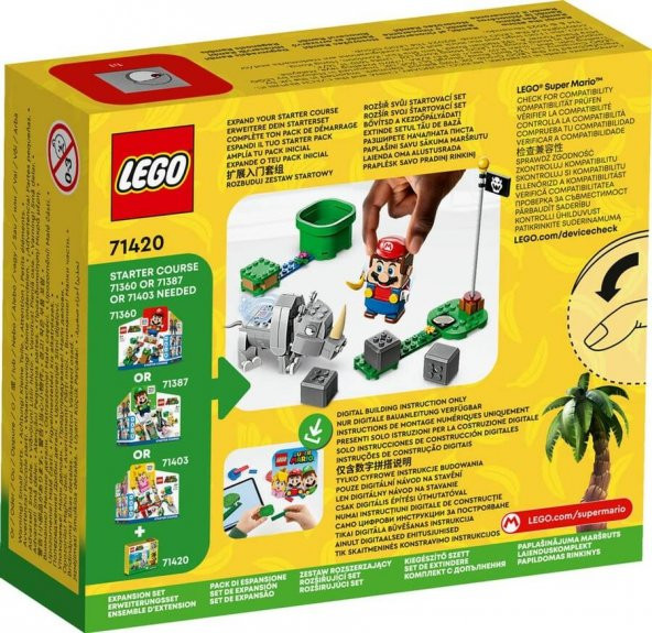 LEGO Super Mario 71420 Rambi the Rhino - 2