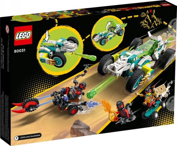 LEGO Monkie Kid 80031 Meis Dragon Car - Resim 2