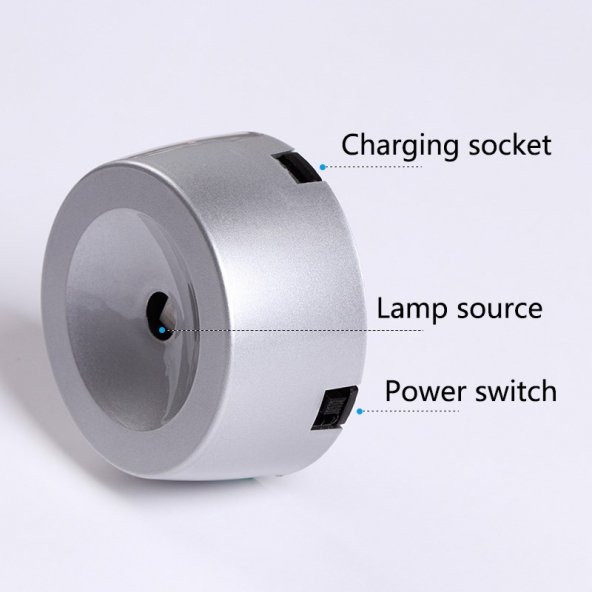 Samanyolu Galaxy Işıklı Cam Küre Pilli Büyük Boy 6 Cm Ve 8 Değişen Renk - 3