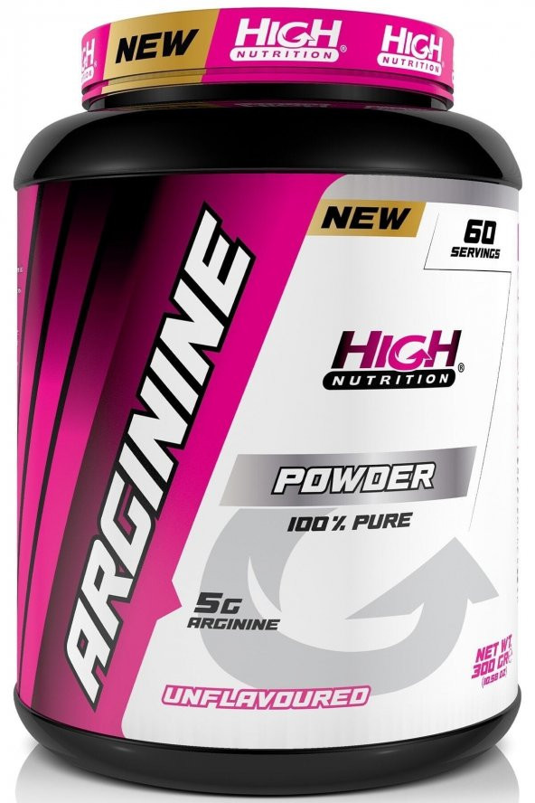 100  Pure L-arginine Powder 300 G