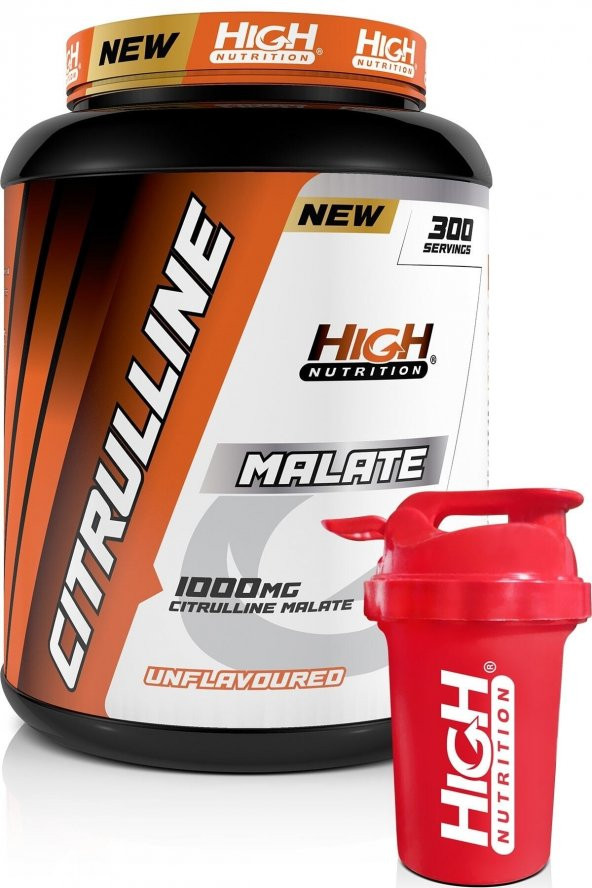 High Nutrition L Citruline L Sitrulin Citrulin Malate 300g - 300 Servis