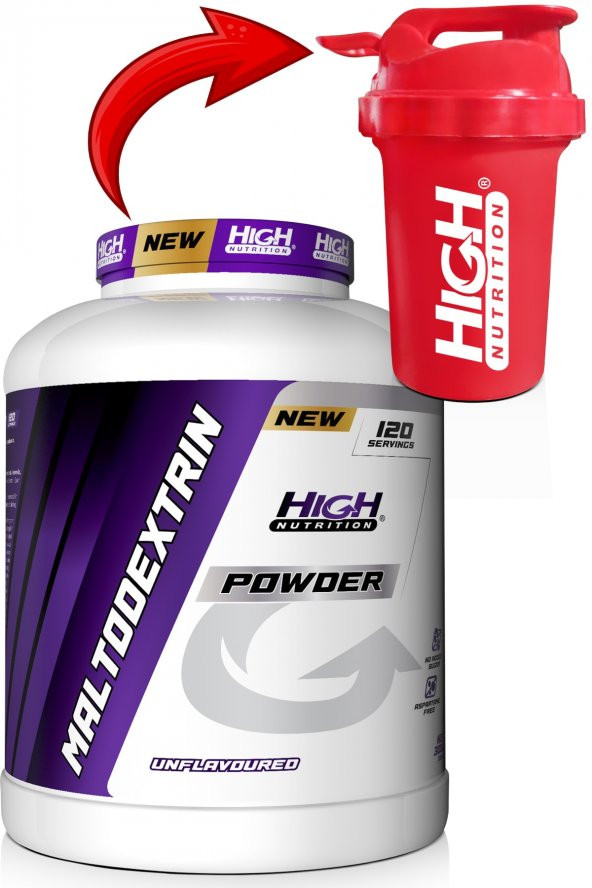 High Nutrition maltodextrin, maltodextrın aromasız 3000 gr 120 Servis -glikojen - 2