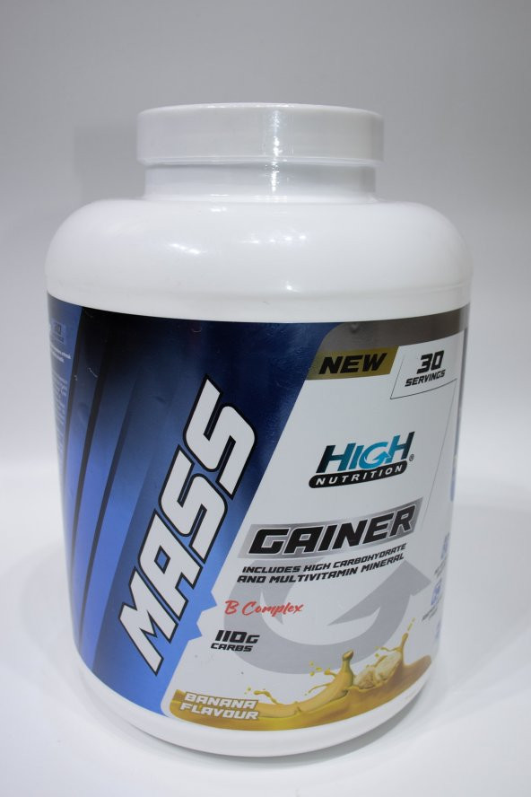 High Nutrition Mass Gainer 3600 Gr Kilo Almaya Yardımcı Hacim Kütle Kas Artırma Karbonhidrat Tozu Muz Aromalı