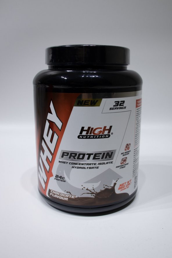 High Nutrition Whey Protein 960 Gr Çikolata Aromalı Protein Tozu 24 Gram Protein