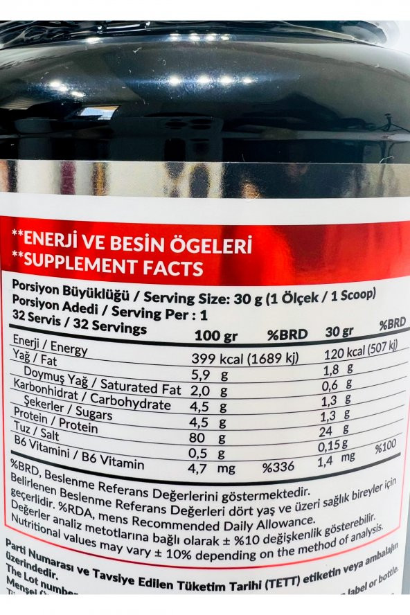 Whey Protein 960 Gr Çilek Aromalı Protein Tozu - 2