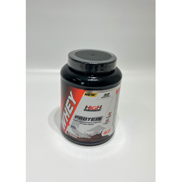 High Nutrition Whey Protein 960 gr Çikolata Aromalı Protein Tozu 24 gr Protein - 2