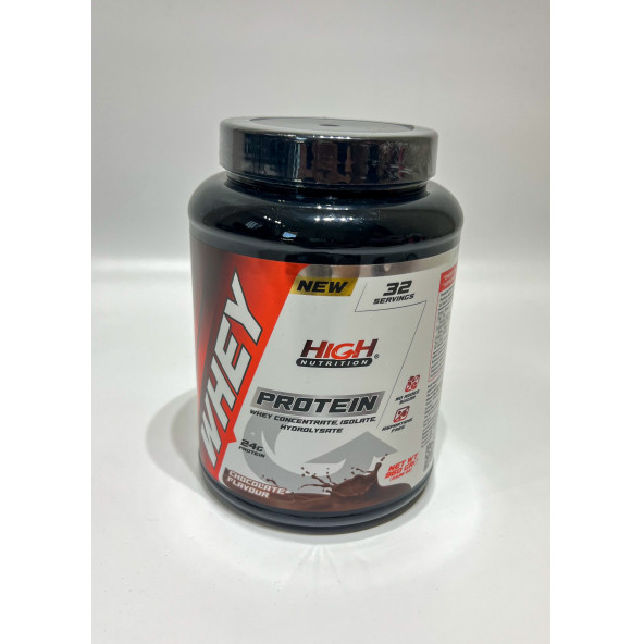 High Nutrition Whey Protein 960 gr Çikolata Aromalı Protein Tozu 24 gr Protein - 3