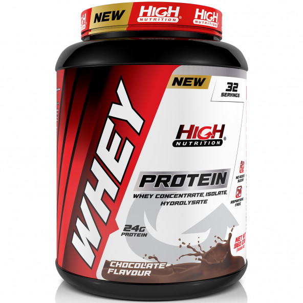 High Nutrition Whey Protein 960gr Çikolata Aromalı Protein Tozu