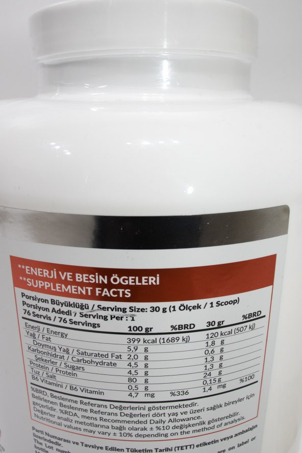 High Nutrition Whey Protein 2280 Gr Muz Aromalı Protein Tozu 24 Gram Proteinn - 2