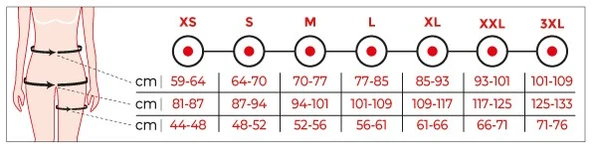 Fermuarlı Göğüs Ve Diz Altı Liposuction Korse Variteks 221 - 4