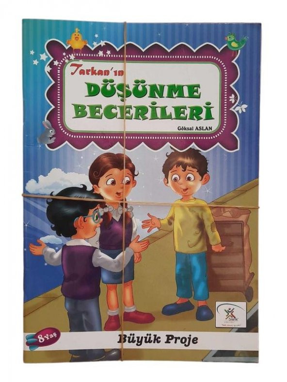 TARKANIN DÜŞÜNME BECERİLERİ 8 KİTAP (İKİNCİ EL ÜRÜN)