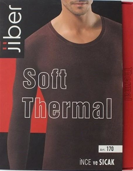 Erkek Soft Termal Uzun Kollu Üst Jiber 170 - 2
