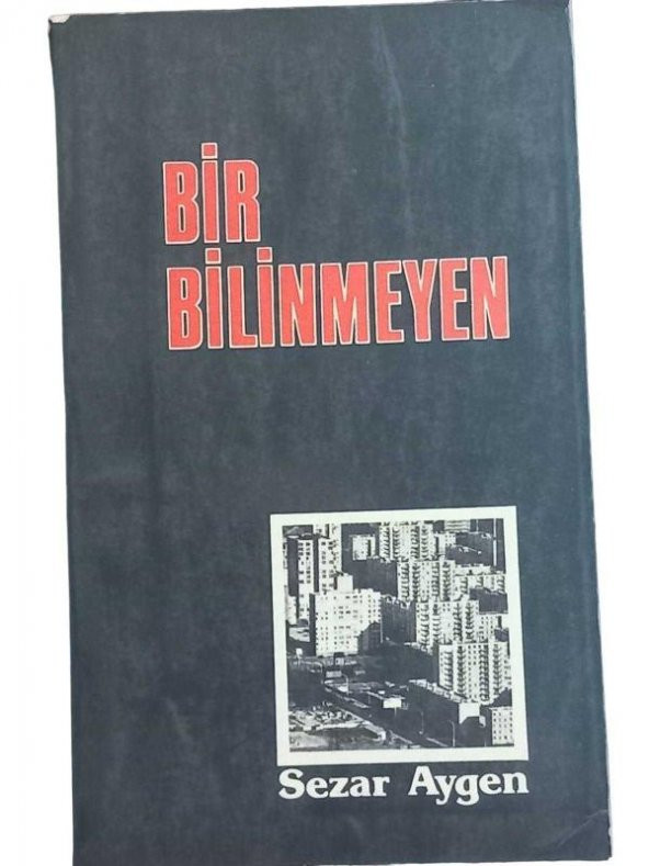 BİR BİLİNMEYEN-İMZALI (İKİNCİ EL ÜRÜN)