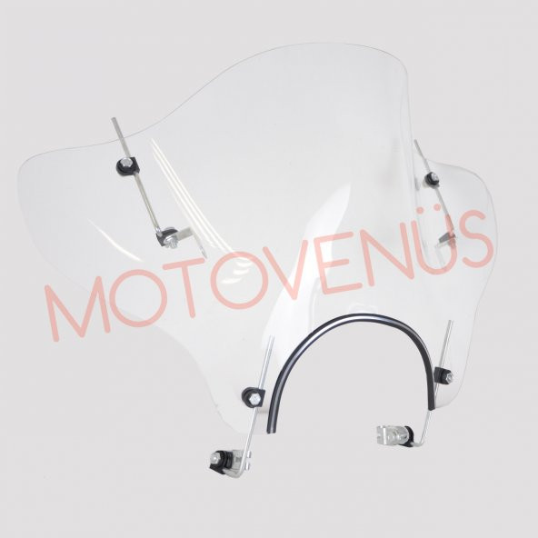 SİPERLİK CAMI  [CHOPPER UYUMLU] 3.5 MM/74*43.5 CM / MONDIAL MCT 250 CHOPPER ZN 125 NOSTALJİ - 1