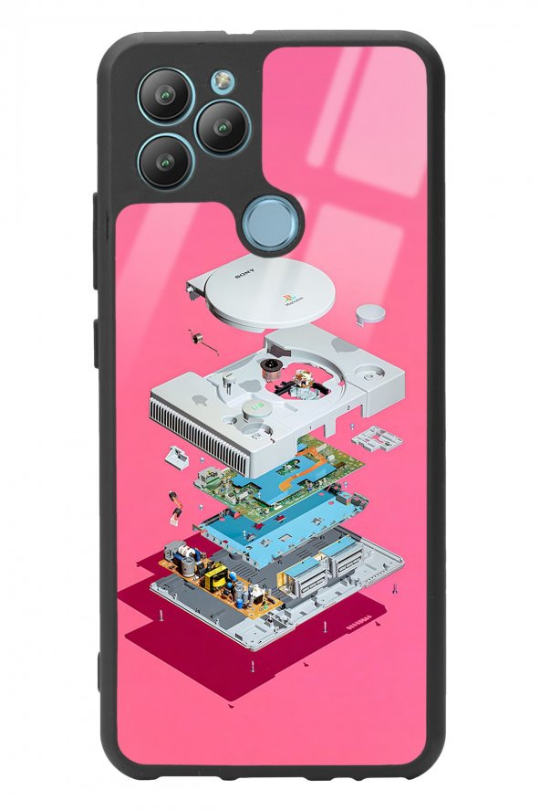 Spoyi General Mobile Gm 22 Plus Playstation Tasarımlı Glossy Telefon Kılıfı