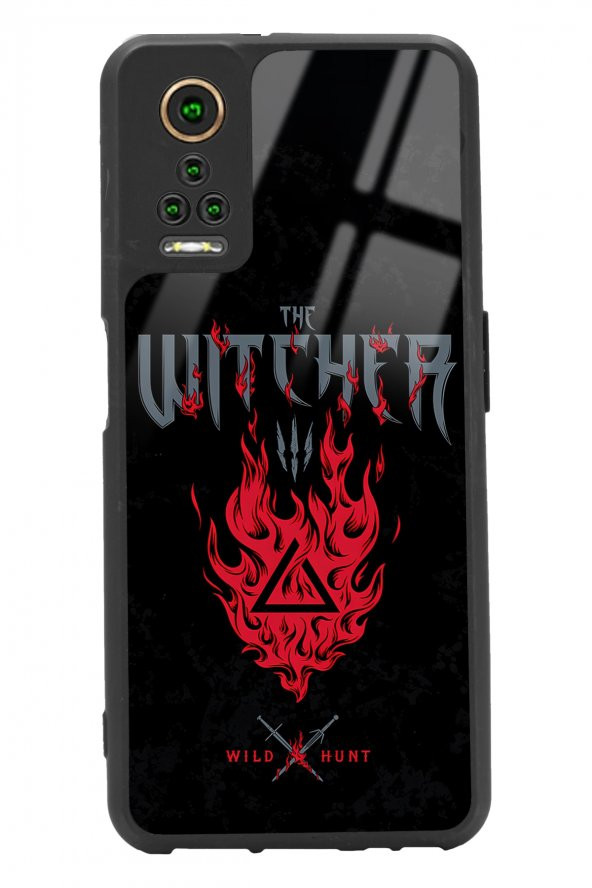 Spoyi General Mobile Gm 22 Pro Witcher 3 Fire Tasarımlı Glossy Telefon Kılıfı