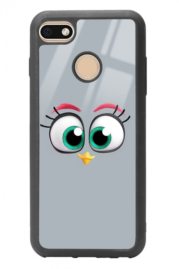Spoyi General Mobile Gm 8 Go Grey Angry Birds Tasarımlı Glossy Telefon Kılıfı