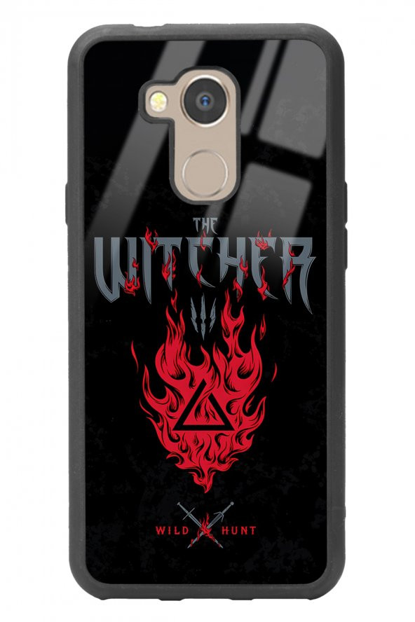 Spoyi General Mobile Gm 8 Witcher 3 Fire Tasarımlı Glossy Telefon Kılıfı