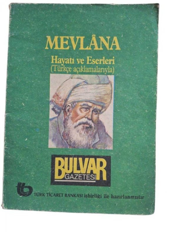 MEVLANA HAYATI VE ESERLERİ (İKİNCİ EL ÜRÜN)