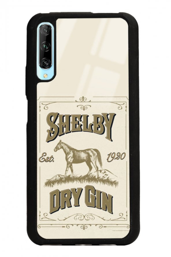 Spoyi Huawei P Smart Pro Peaky Blinders Shelby Dry Gin Tasarımlı Glossy Telefon Kılıfı - 1