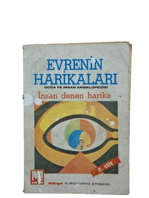 EVRENİN HARİKALARI DOĞA VE İNSAN ANSİKLOPEDİSİ İNSAN DENEN HARİKA 2. CİLT (İKİNCİ EL ÜRÜN)