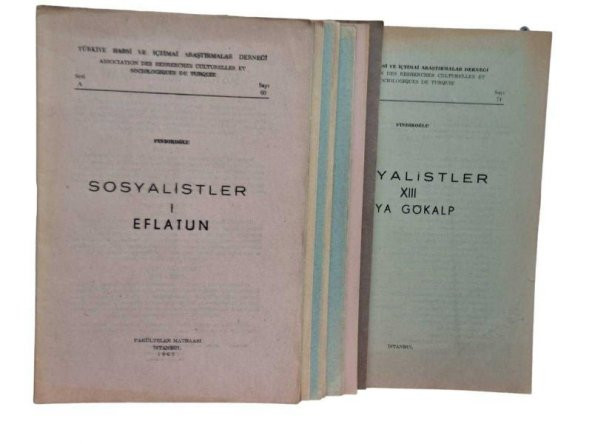 SOSYALİSTLER I - XIII (13 KİTAP) (İKİNCİ EL ÜRÜN)