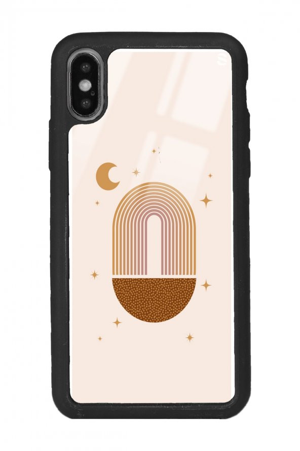 Spoyi Iphone X - Xs Nude Art Night Tasarımlı Glossy Telefon Kılıfı