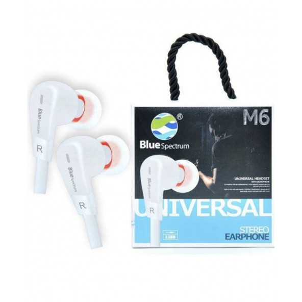 Blue Spectrum M6 Kulakiçi Kulaklık Universal - 2