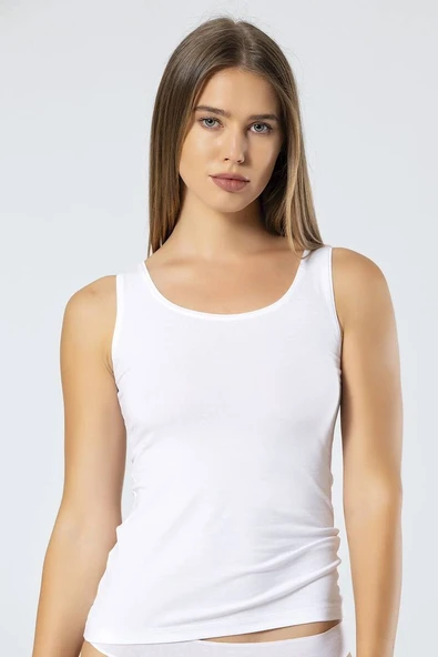 Türen Kadın Askılı Likralı Kaşkorse Pamuklu Atlet ürün görseli 1