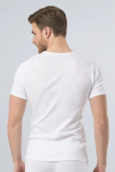 Türen Erkek Ribana O yaka Fanila (2li Paket) - Resim 4