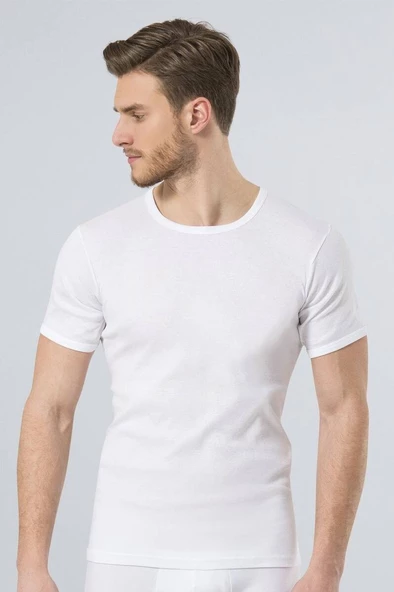 Türen Erkek Ribana O yaka Fanila (2li Paket) - Resim 3