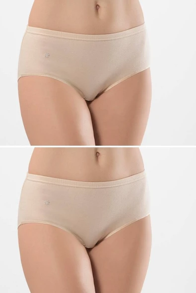 Türen Kadın Biyeli 2li Pamuklu Hipster Külot ürün görseli 1