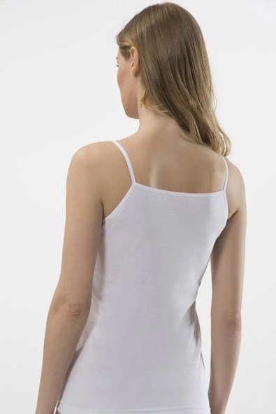 Türen Kadın Dantelli İp Askılı Kaşkorse Modal Atlet - Resim 2