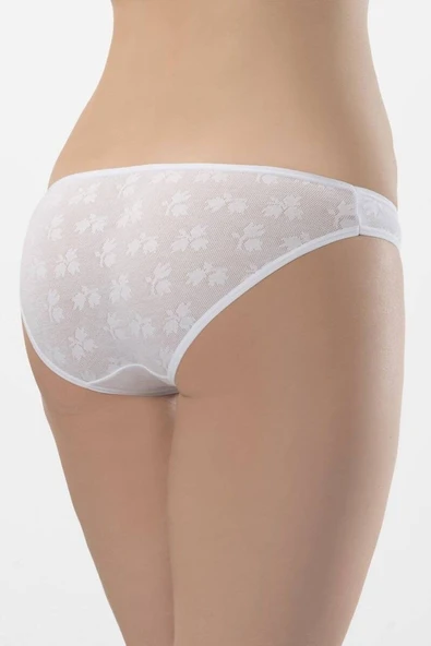 Türen Kadın Jakarlı 2li Pamuklu Bikini Külot - 2