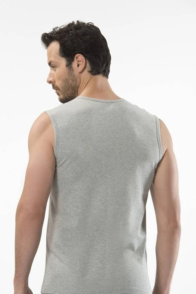 Cacharel Erkek Bisiklet Yaka Spor Atlet Gri - 3