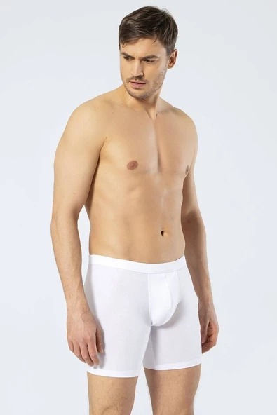 Cacharel Erkek Uzun Boxer Likralı  (Bel Bantlı)