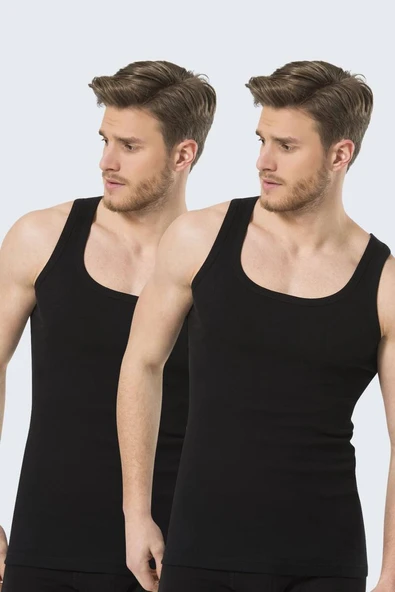 Türen Erkek 2li Ribana Atlet ürün görseli 1