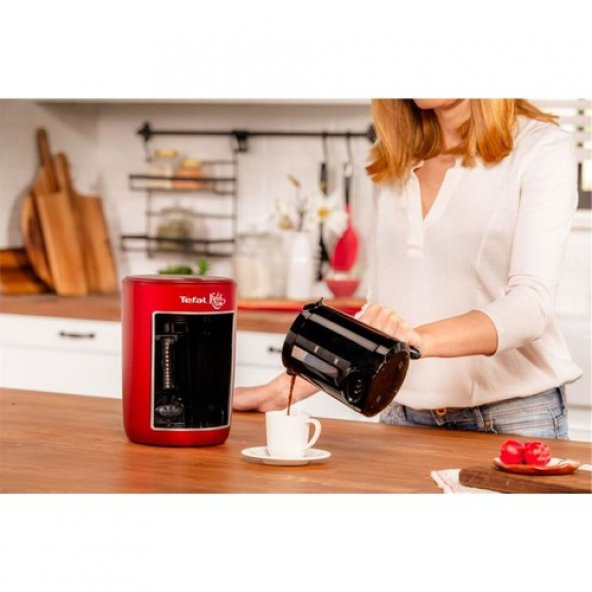 Tefal Cm8205 Köpüklüm Türk Kahve Makinesi Kırmızı - 9100034361 - 3