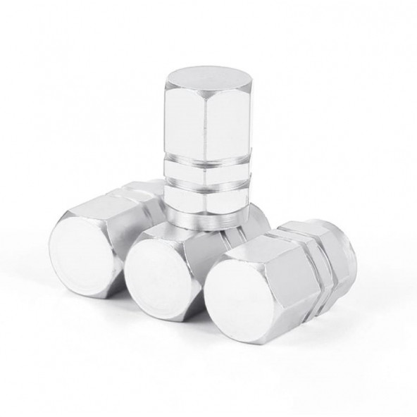 SİBOP KAPAĞI 4 TAKIM METAL - GÜMÜŞ RENK - 2