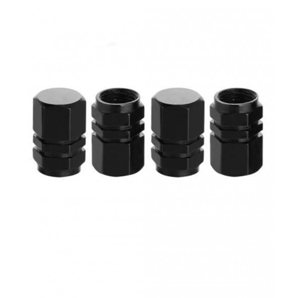 SİBOP KAPAĞI 4 TAKIM METAL - SİYAH RENK - 3