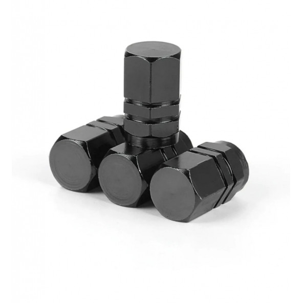 SİBOP KAPAĞI 4 TAKIM METAL - SİYAH RENK - 5