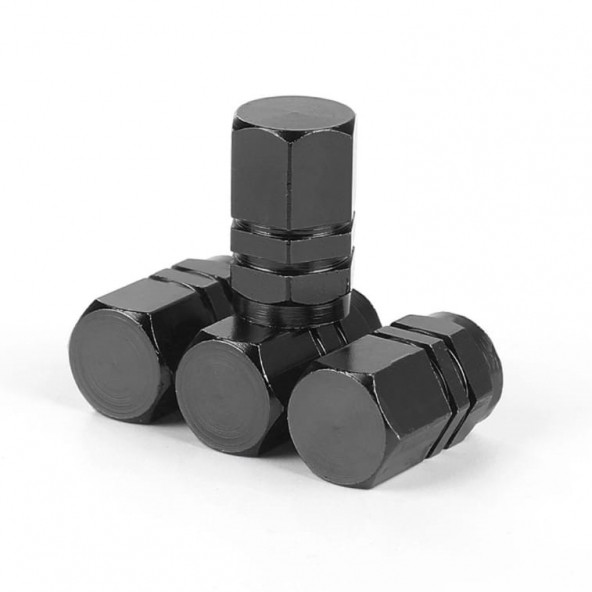 SİBOP KAPAĞI 4 TAKIM METAL - SİYAH RENK - 8