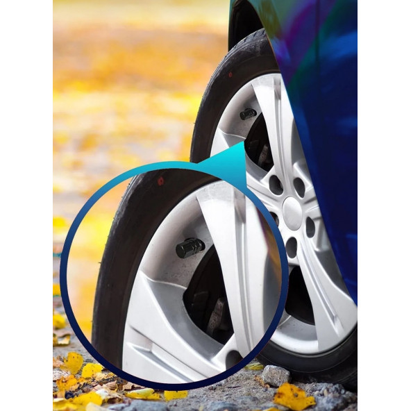 SİBOP KAPAĞI 4 TAKIM METAL - SİYAH RENK - 11