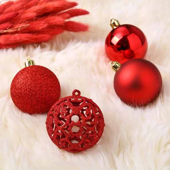 30 Parça Lüks Yılbaşı Ağacı Süsü Yılbaşı Yeniyıl Ağaç Süsü Christmas Tree Ornaments Yeni Yıl Süsleri