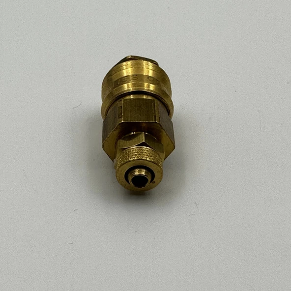 Pnömatik Sarı Stoper Otomatik Rekor Somun Sıkmalı Gövde T26 - 6x8 - 5