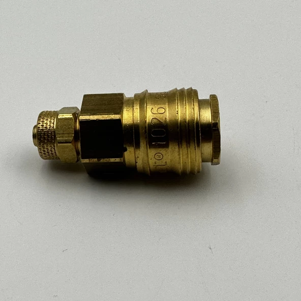 Pnömatik Sarı Stoper Otomatik Rekor Somun Sıkmalı Gövde T26 - 6x8 - 4