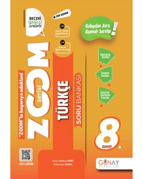 ZOOM LGS 8. Sınıf Türkçe Soru Bankası