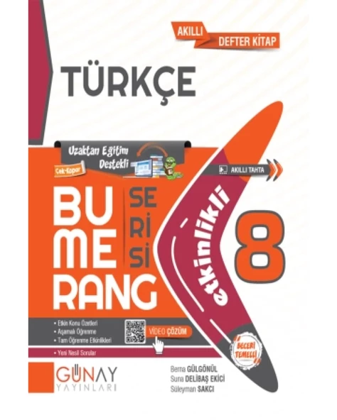BUMERANG LGS 8. Sınıf Etkinlikli Türkçe